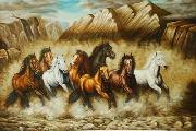 unknow artist Horses 039 USA oil painting artist